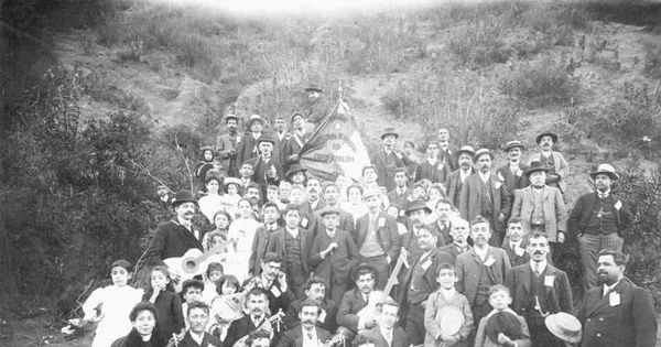 Sociedad Protectora de Obreros Cerro Cordillera, 1908