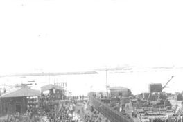 Autoridades civiles y militares en Iquique, hacia 1907