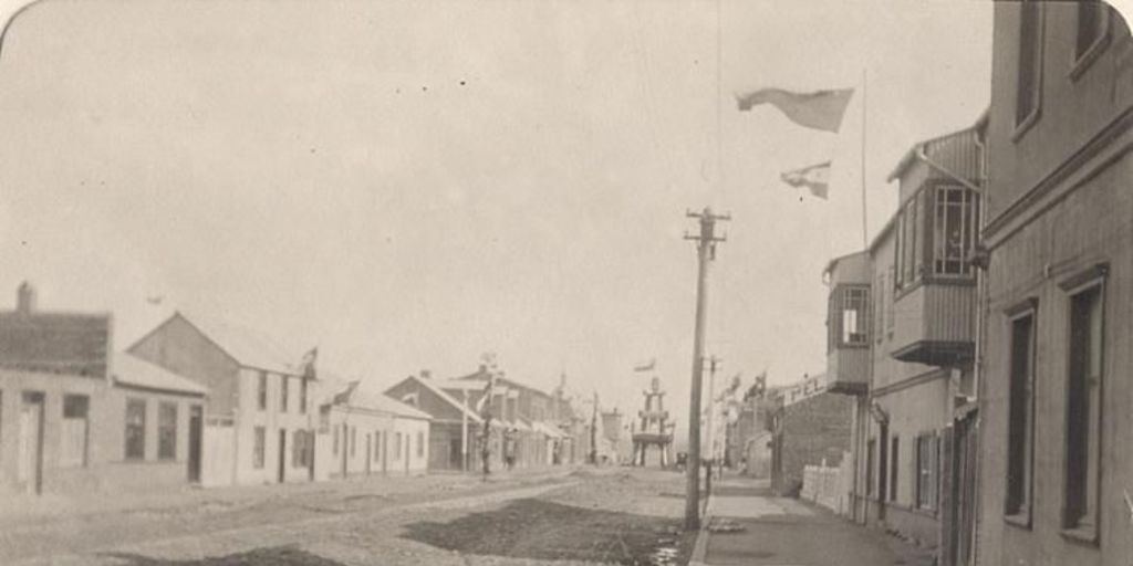 Calle de Punta Arenas, hacia 1906