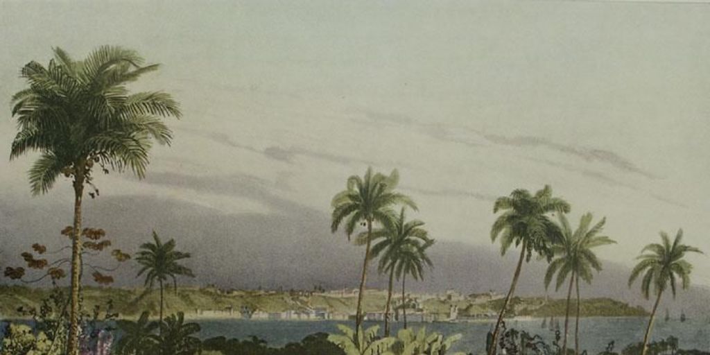 San Salvador, Brasil, hacia 1835