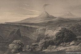 The volcano of Colima