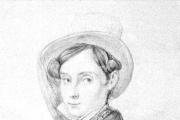 Retrato de Carmen Arriagada, hacia 1834