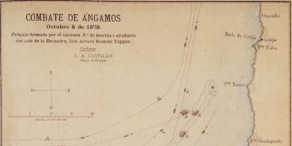 Combate de Angamos, octubre de 1879