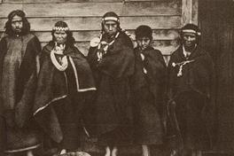 Familia mapuche, ca. 1859