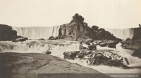 Catarata Pilmaiquén, ca. 1859