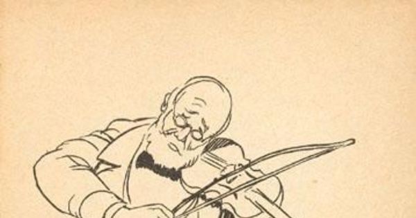 Violinista y niños