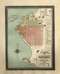 Plano de Iquique, 1895