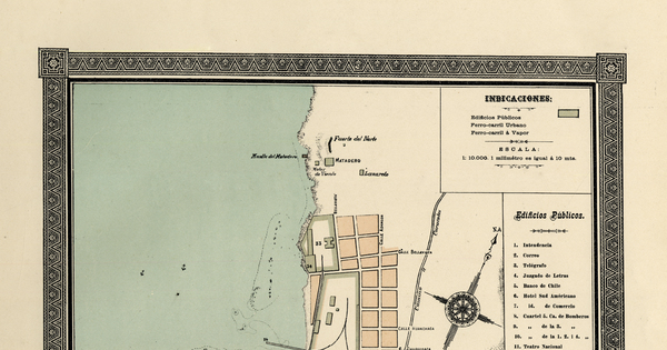 Plano de Antofagasta, 1896