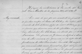 Carta al Señor D. Manuel Olaguer Feliú, Brigadier y Sub-Inspector de Ingenieros. San Carlos de Chiloé, 1 de abril de 1818