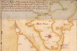 Plano de la bahía y pu[er]to de la ciudad de Santiago de Castro... levantado en el año 1770