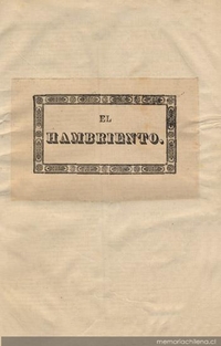 El Hambriento (Santiago, Chile : 1827)