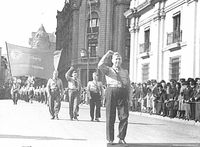 Desfile del Partido Socialista de Chile, 1940