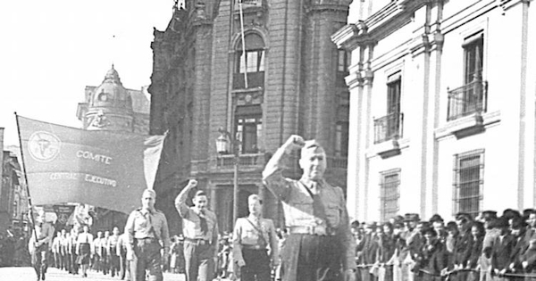 Desfile del Partido Socialista de Chile, 1940