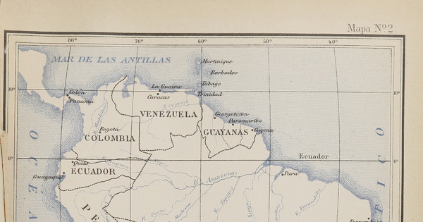 Situación de la República de Chile en la América del Sur