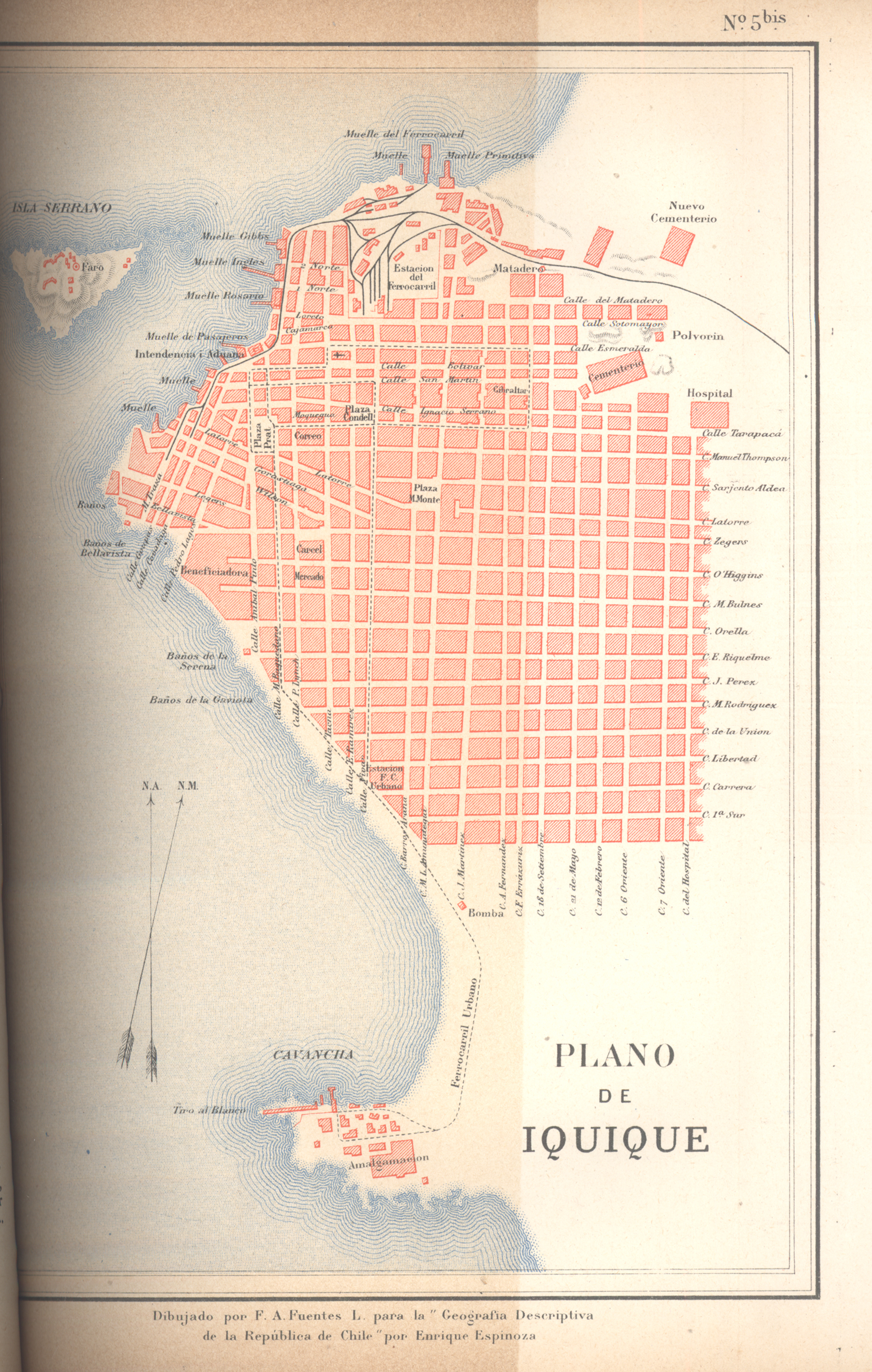 Plano de Iquique