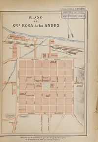 Plano de Santa Rosa de los Andes