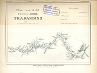 Plano general del ferrocarril trasandin