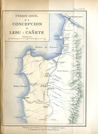 Ferrocarril de Concepción a Lebu i Cañete