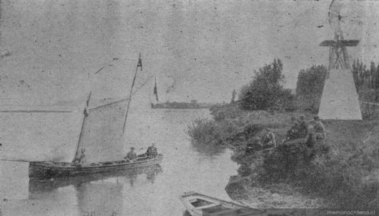 Bío-Bío en las cercanías de Concepción, 1903