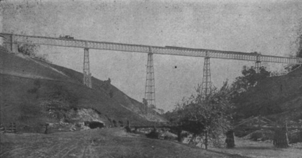 Puente sobre el Malleco, 1903