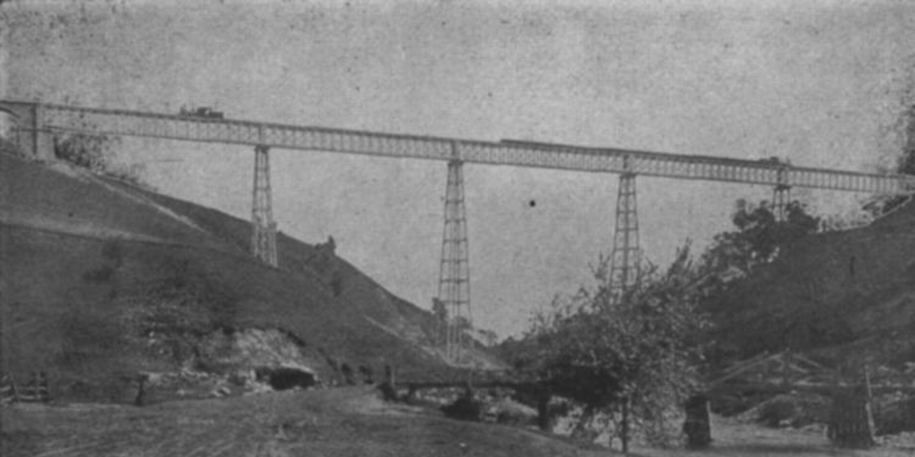 Puente sobre el Malleco, 1903