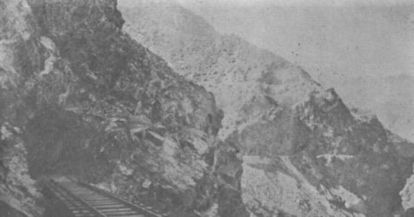 Ferrocarril Trasandino por Uspallata, 1903