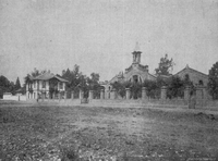 Casas de la Hacienda Subercaseaux, 1908