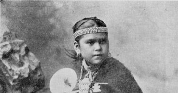 Hija de un cacique araucano, 1908