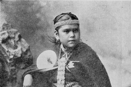 Hija de un cacique araucano, 1908