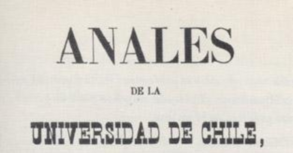 Anales de la Universidad de Chile correspondiente al año de 1843 i al de 1844