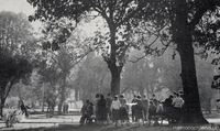 Parque del Instituto Pedagógico, actual Universidad Metropolitana de Ciencias de la Educación, 1977
