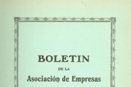 Boletín de la Asociación de Empresas Eléctricas de Chile : n° 6, 1 de septiembre de 1916