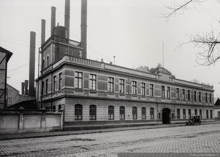 Central eléctrica Mapocho, 1928