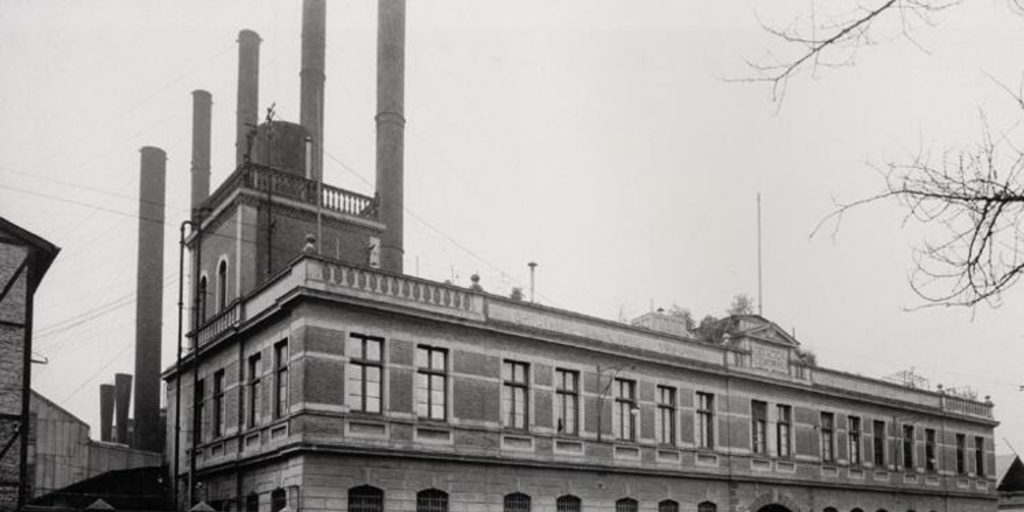 Central eléctrica Mapocho, 1928