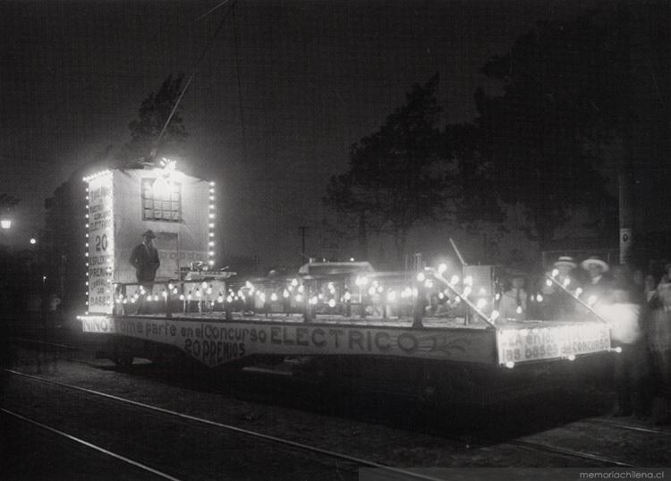 Carro de propaganda de Concurso Eléctrico, 1925