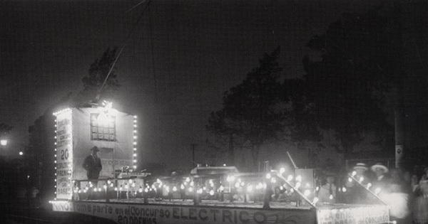 Carro de propaganda de Concurso Eléctrico, 1925