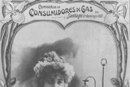 Promoción del gas de alumbrado incandescente, hacia 1910