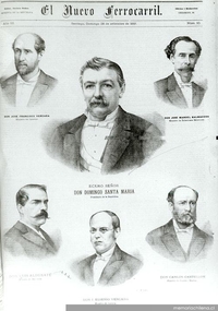 El Nuevo ferrocarril, año 3, n° 10 : 25 de septiembre de 1881