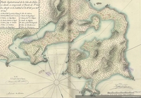 Parte septentrional de la Isla de Chiloé, en la que se comprende el puerto de San Carlos, hacia 1770