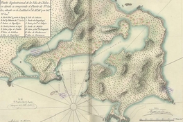 Parte septentrional de la Isla de Chiloé, en la que se comprende el puerto de San Carlos, hacia 1770