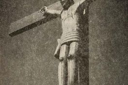 Cristo crucificado de la Iglesia de Achao en Chiloé