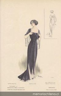 Vestido, 1905-1909