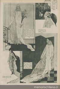 Trajes de novia, 1925