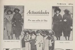 Mujeres de comienzos del siglo 20