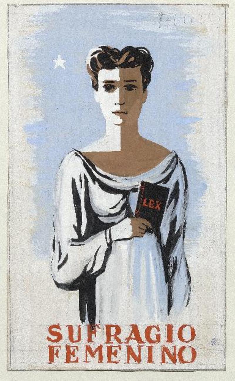 Sufragio femenino / Camilo Mori Sufragio femenino / Camilo Mori