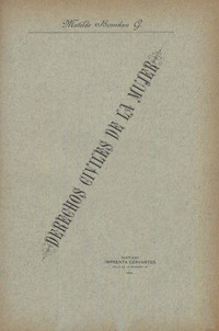 Derechos civiles de la mujer (1898)