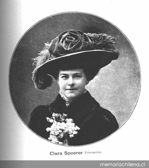 Clara Spoerer, 1908