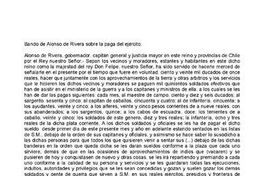 Alonso de Ribera Gobernador, Capitán General y Justicia mayor en este Reino y Provincias de Chile por el Rey Nuestro Señor ... Concepción a 27 días del mes de enero de 1604