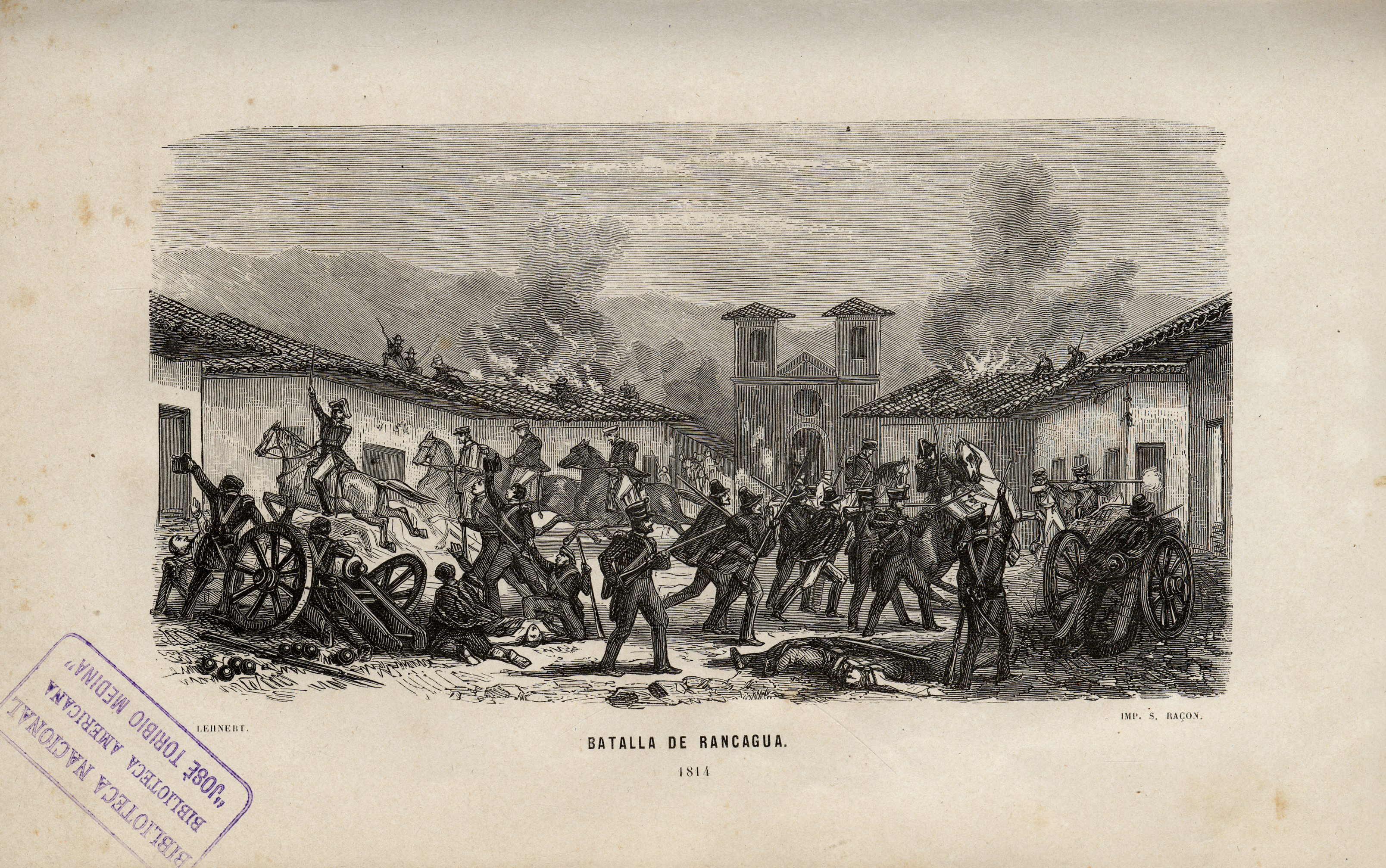 Combate de Rancagua, octubre de 1814