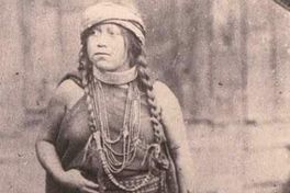 Mujer mapuche y su hija